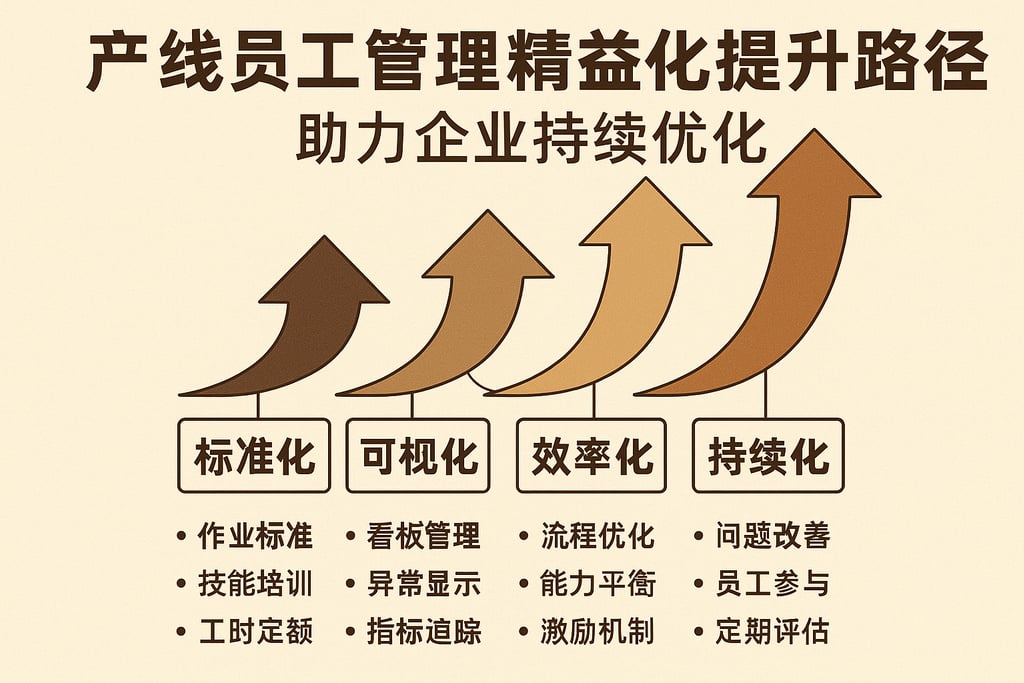 产线员工管理精益化提升路径，助力企业持续优化