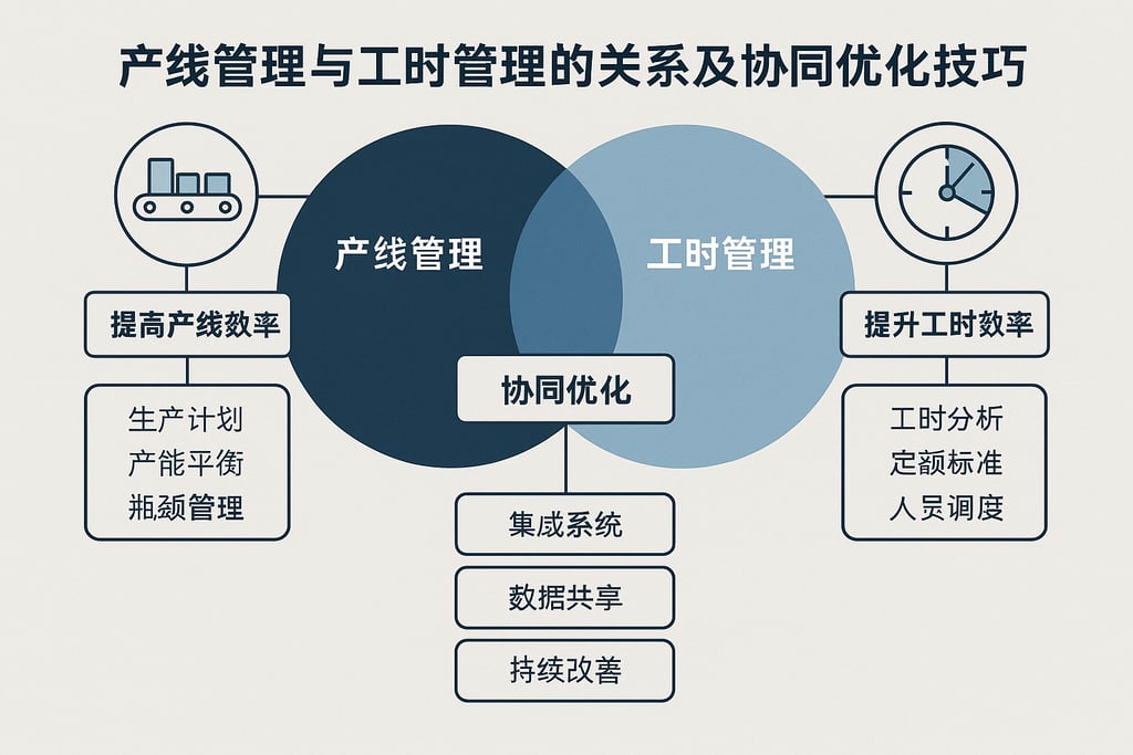 产线管理与工时管理的关系及协同优化技巧