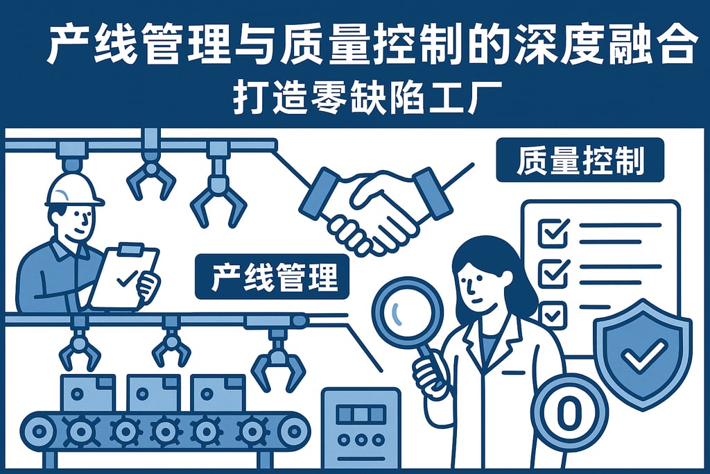 产线管理与质量控制的深度融合，打造零缺陷工厂