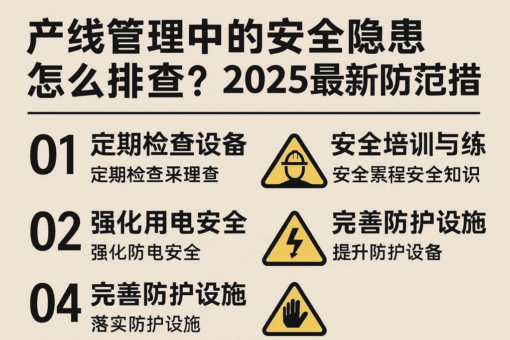 产线管理中的安全隐患怎么排查？2025最新防范措施