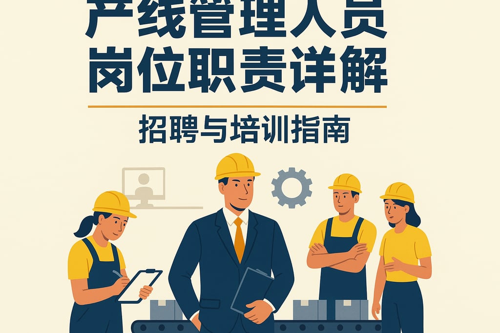 产线管理人员岗位职责详解，招聘与培训指南