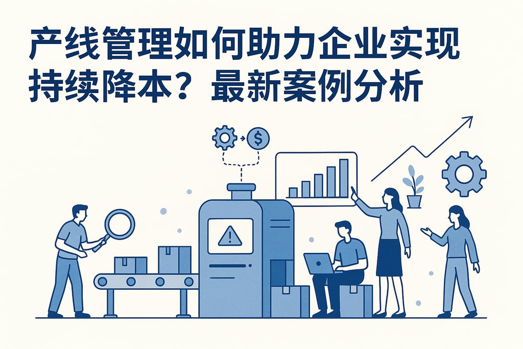 产线管理如何助力企业实现持续降本？最新案例分析