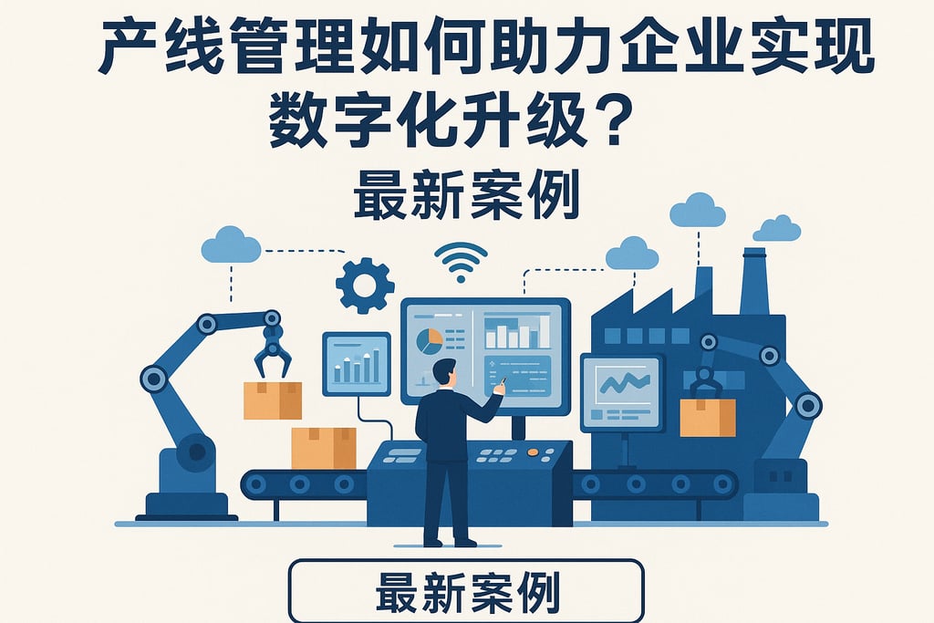 产线管理如何助力企业实现数字化升级？最新案例