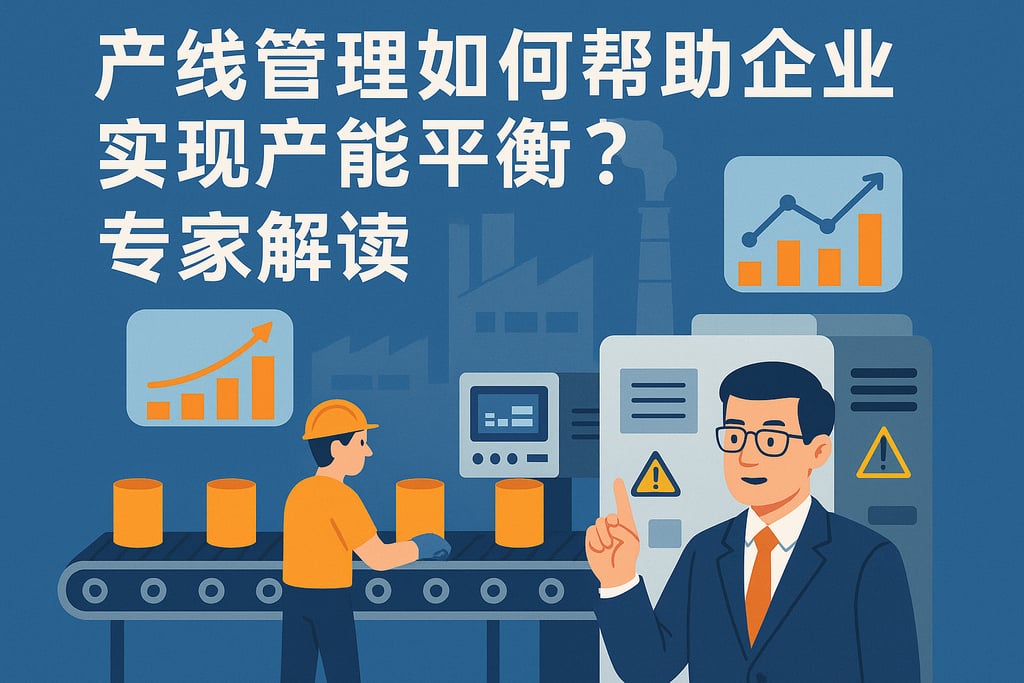 产线管理如何帮助企业实现产能平衡？专家解读