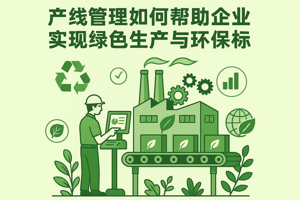 产线管理如何帮助企业实现绿色生产与环保目标