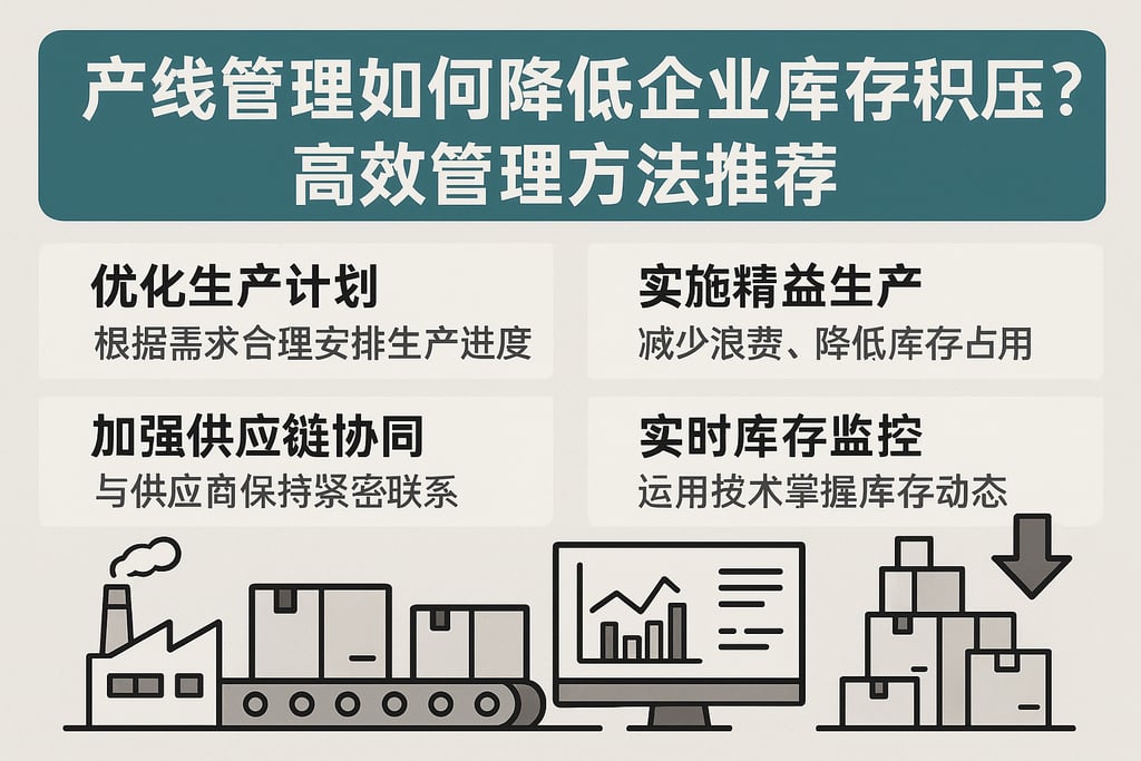 产线管理如何降低企业库存积压？高效管理方法推荐