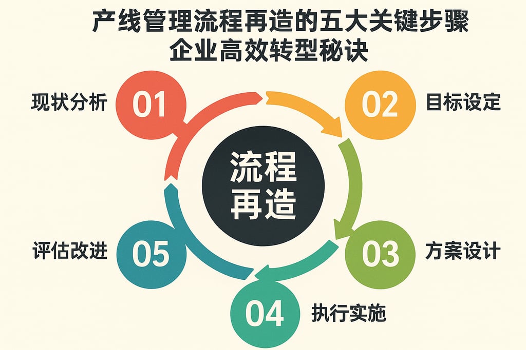 产线管理流程再造的五大关键步骤，企业高效转型秘诀