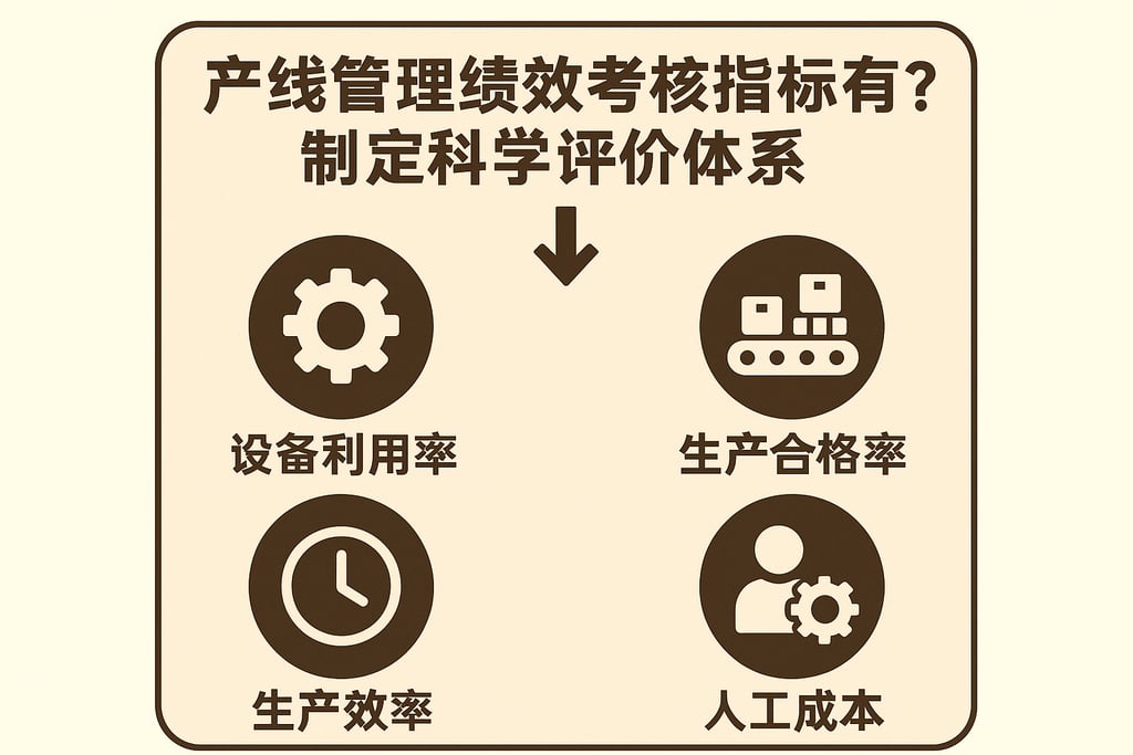 产线管理绩效考核指标有哪些？制定科学评价体系