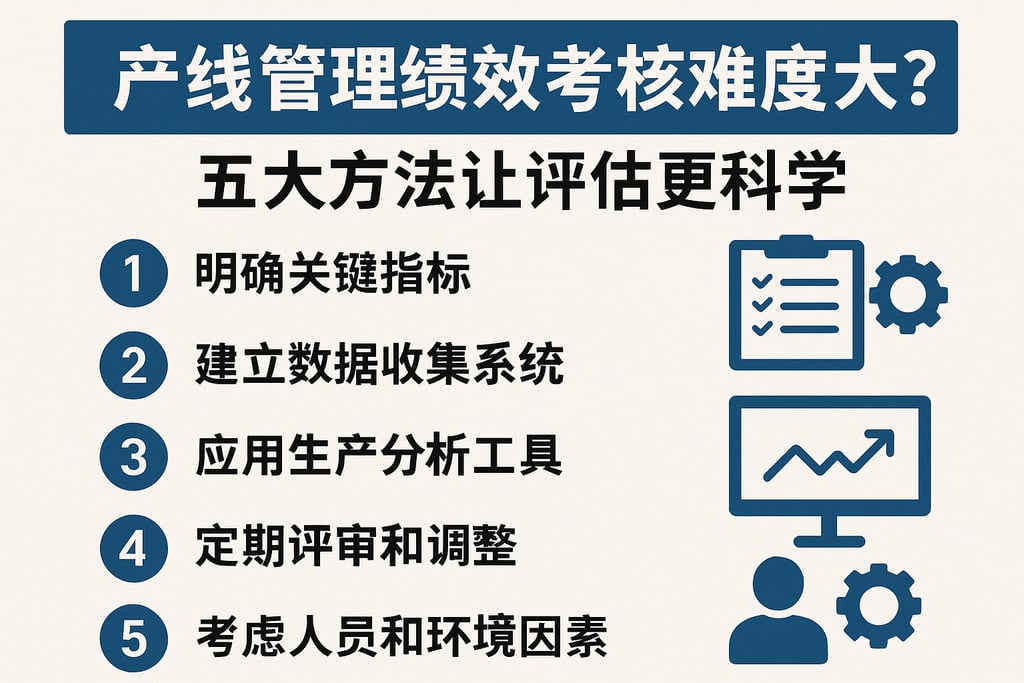 产线管理绩效考核难度大？五大方法让评估更科学