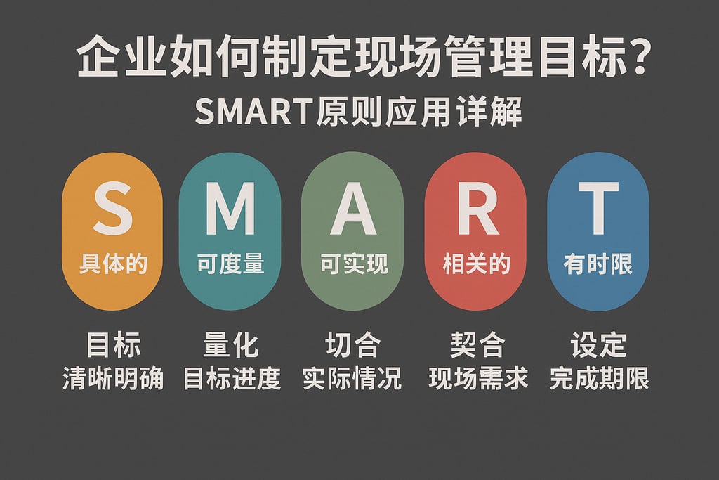 企业如何制定现场管理目标？SMART原则应用详解
