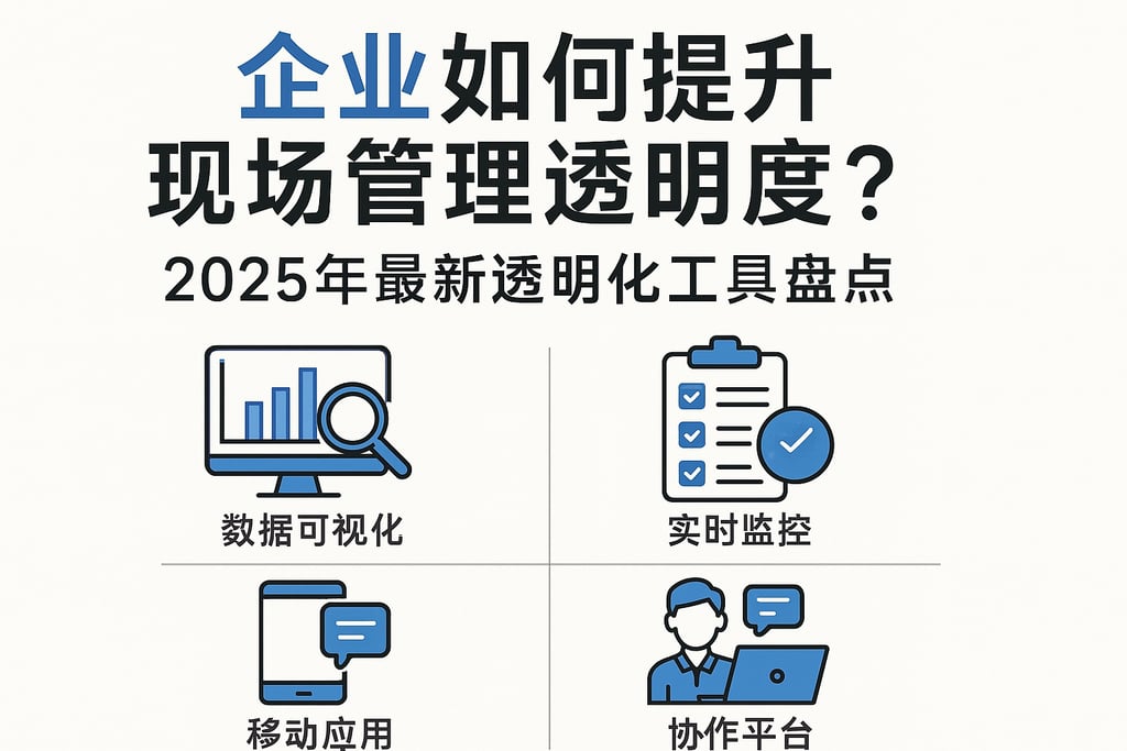 企业如何提升现场管理透明度？2025年最新透明化工具盘点
