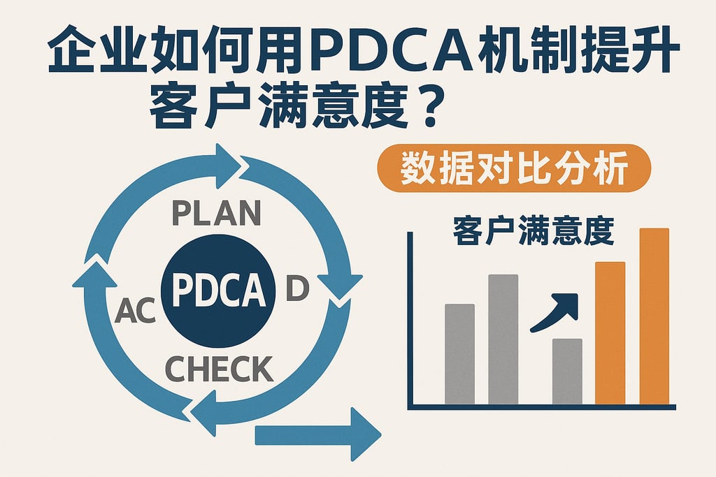 企业如何用PDCA机制提升客户满意度？数据对比分析