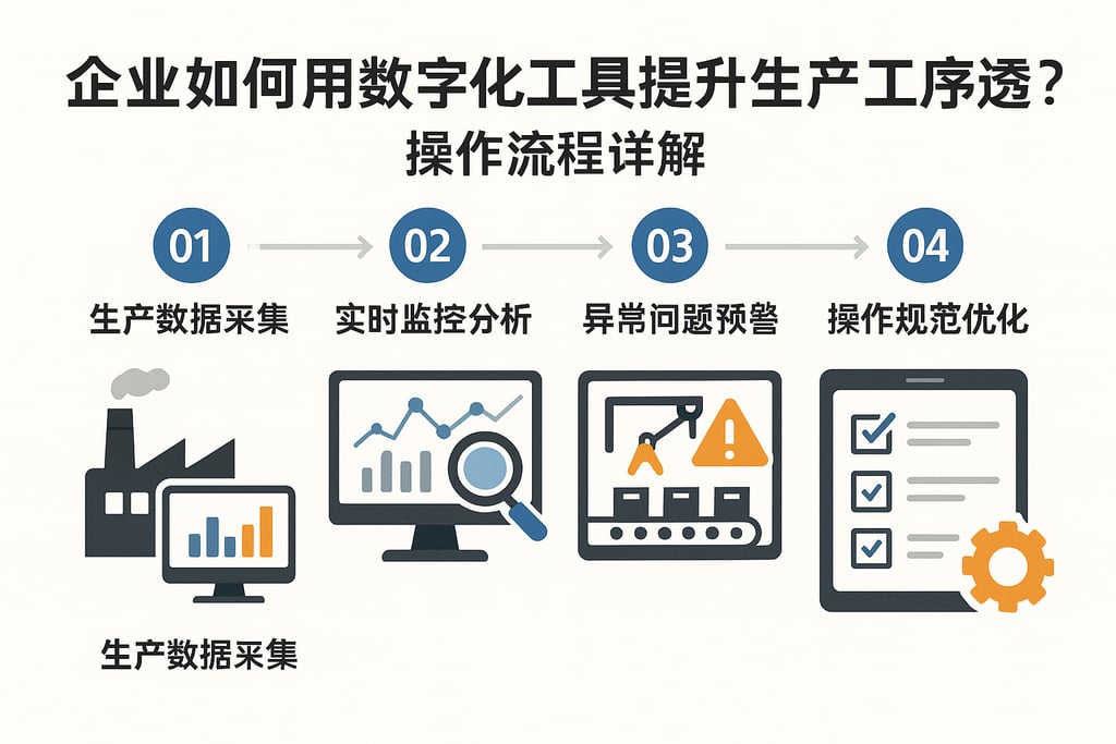 企业如何用数字化工具提升生产工序透明度？操作流程详解