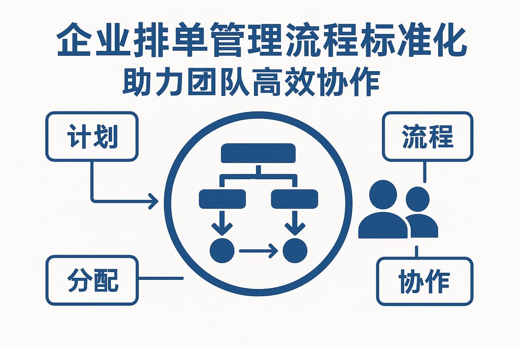企业排单管理流程标准化，助力团队高效协作