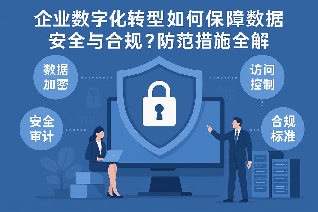 企业数字化转型如何保障数据安全与合规？防范措施全解