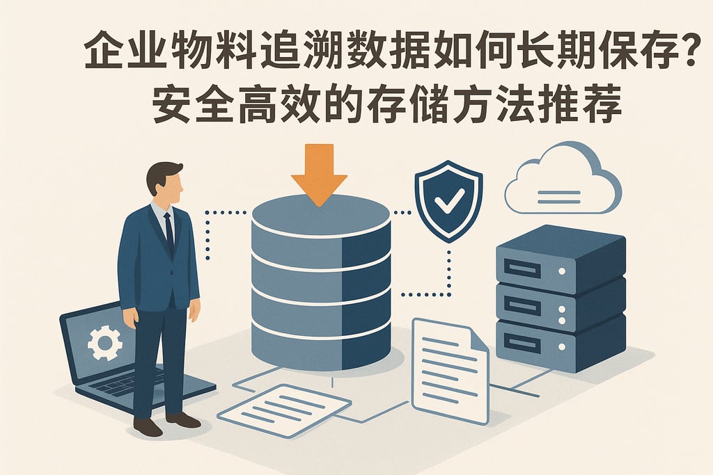企业物料追溯数据如何长期保存？安全高效的存储方法推荐