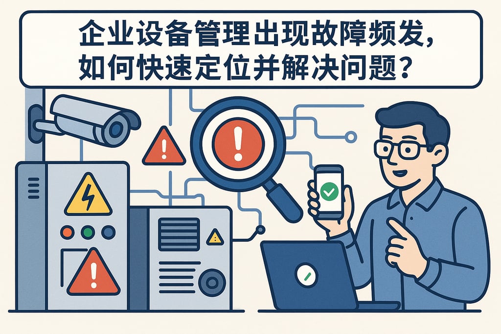 企业设备管理出现故障频发，如何快速定位并解决问题？