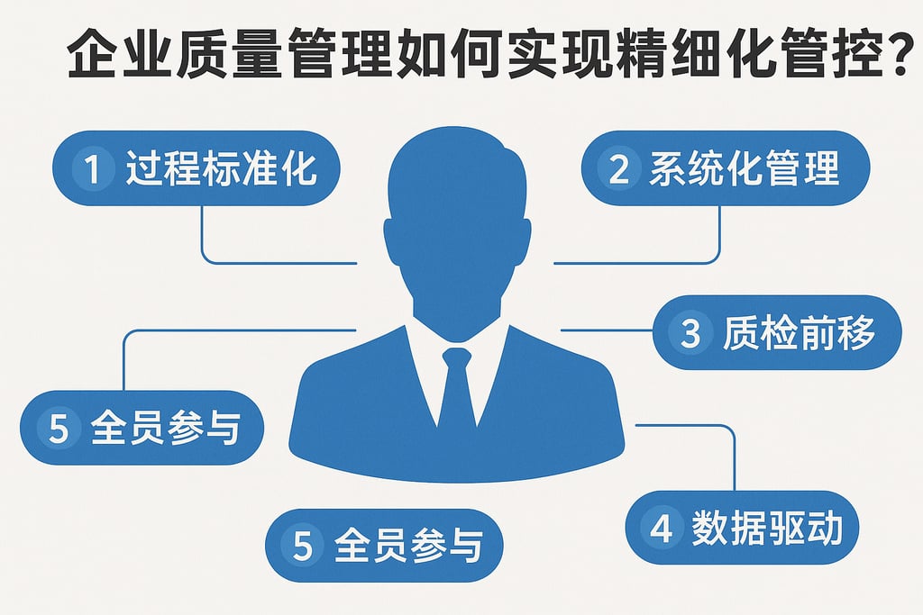 企业质量管理如何实现精细化管控？五大落地手段