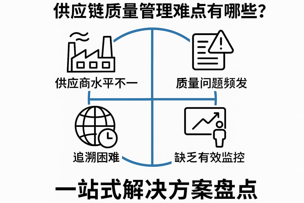 供应链质量管理难点有哪些？一站式解决方案盘点