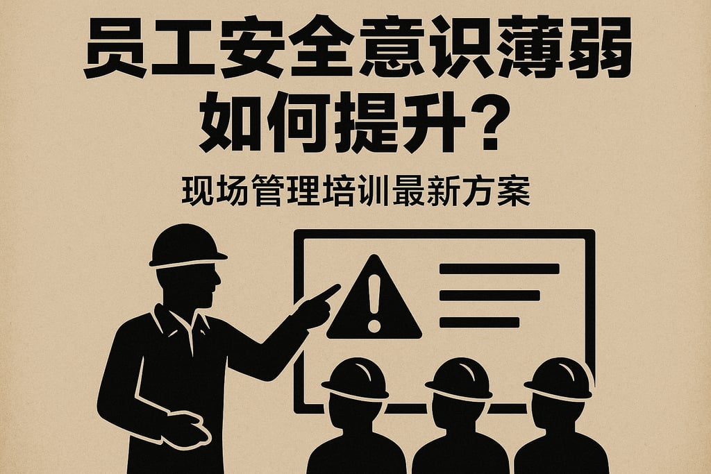 员工安全意识薄弱如何提升？现场管理培训最新方案