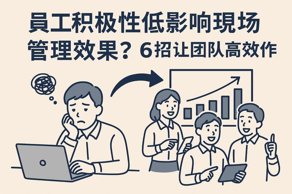 员工积极性低影响现场管理效果？6招让团队高效协作