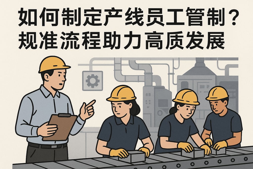 如何制定产线员工管理标准？规范流程助力业务高质量发展