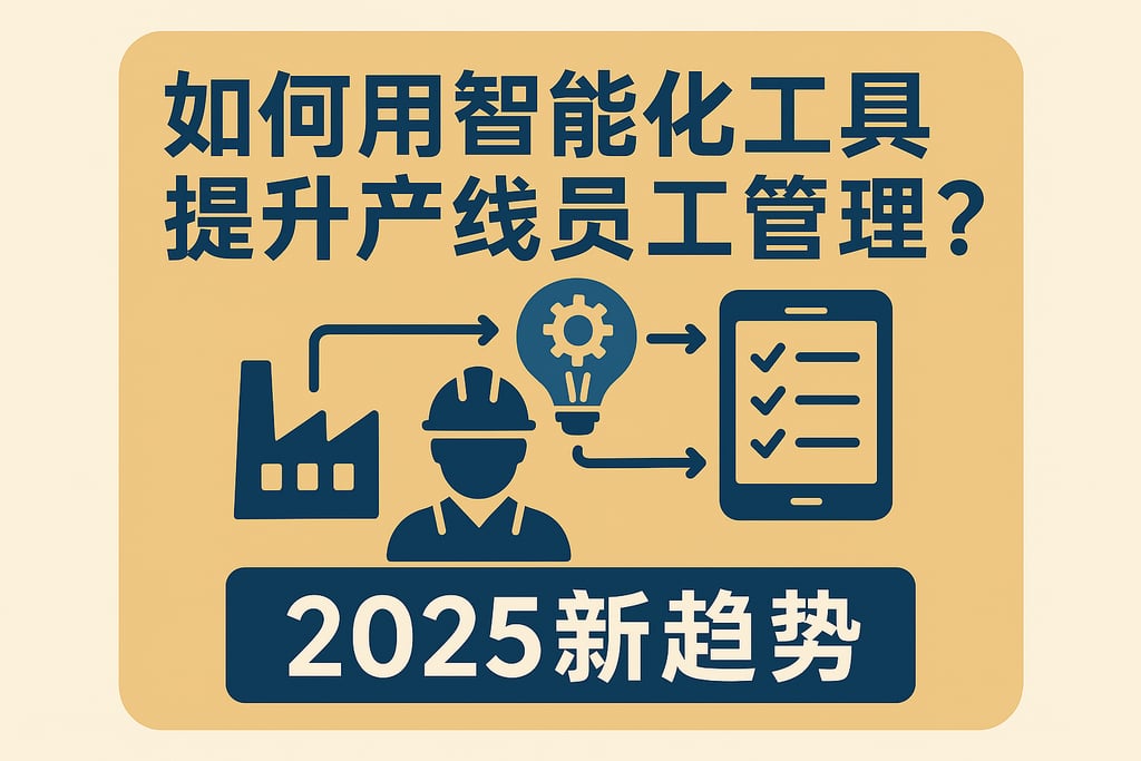 如何用智能化工具提升产线员工管理效率？2025新趋势
