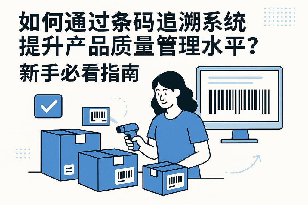 如何通过条码追溯系统提升产品质量管理水平？新手必看指南