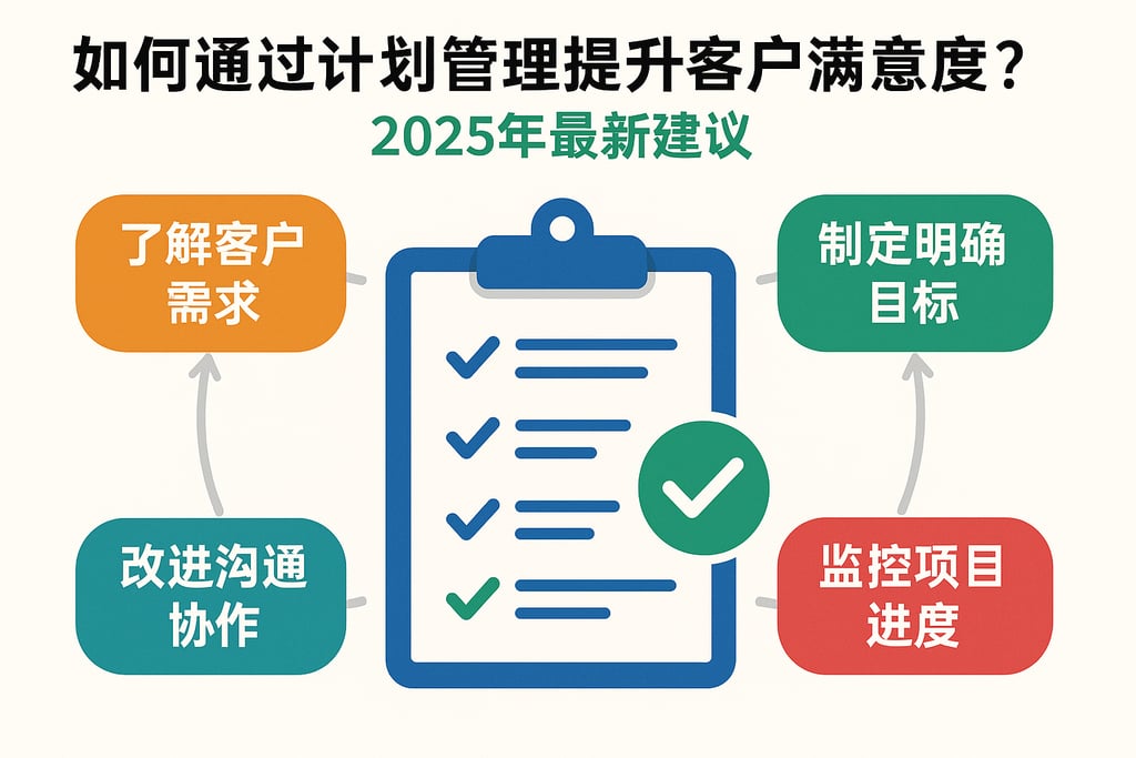 如何通过计划管理提升客户满意度？2025年最新建议
