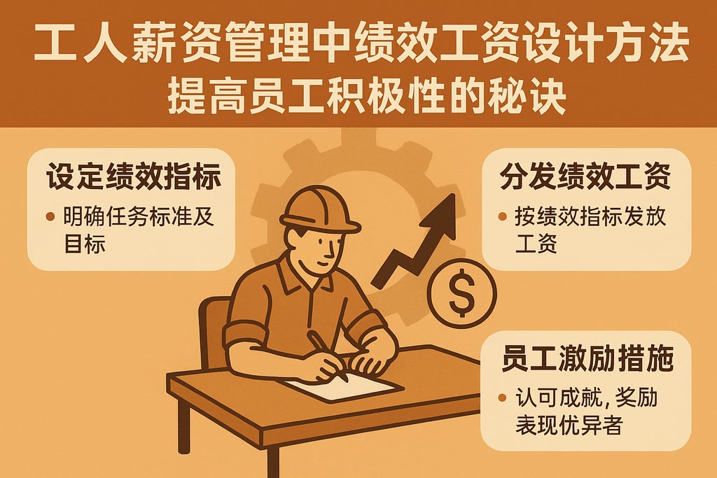 工人薪资管理中绩效工资设计方法，提高员工积极性的秘诀