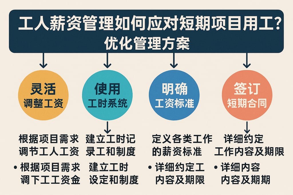 工人薪资管理如何应对短期项目用工？优化管理方案