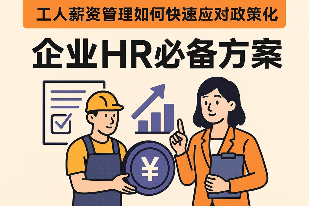 工人薪资管理如何快速应对政策变化？企业HR必备方案