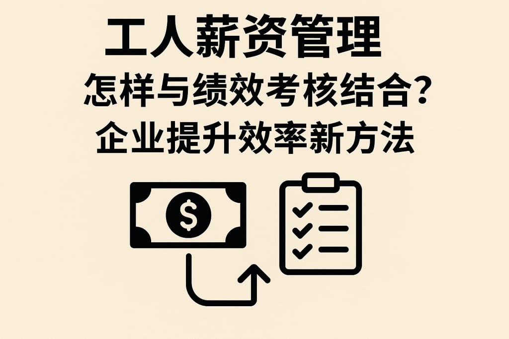 工人薪资管理怎样与绩效考核结合？企业提升效率新方法
