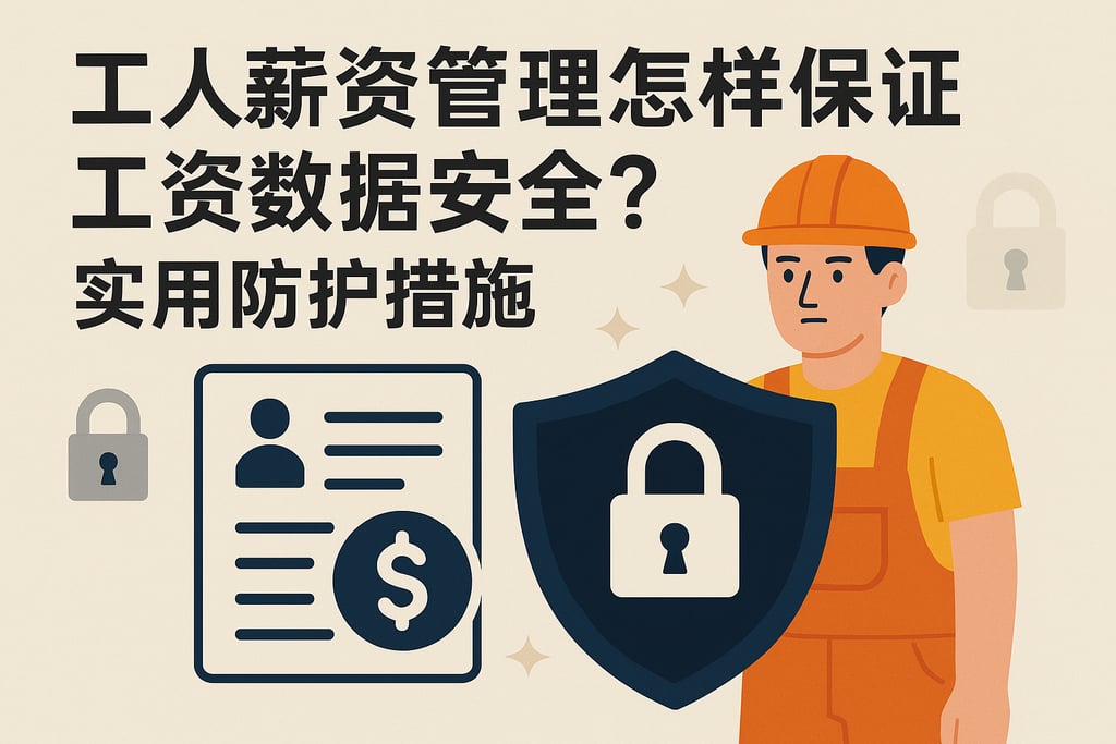 工人薪资管理怎样保证工资数据安全？实用防护措施