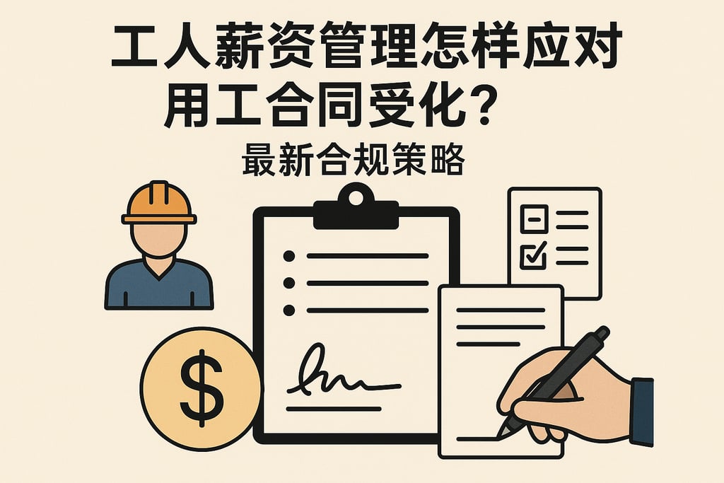 工人薪资管理怎样应对用工合同变化？最新合规策略