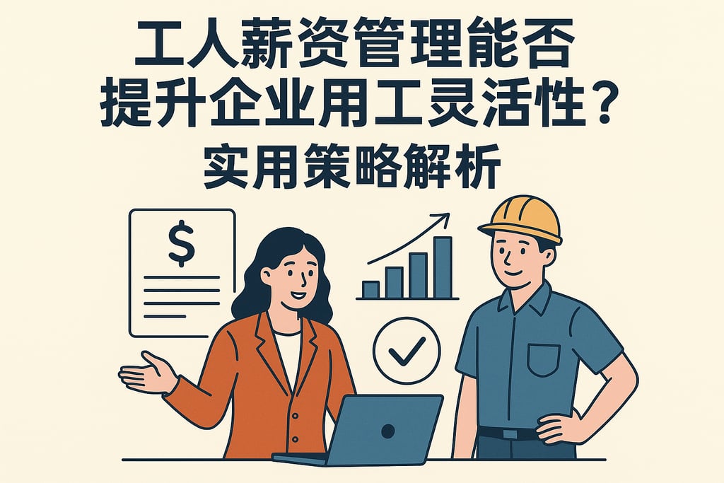 工人薪资管理能否提升企业用工灵活性？实用策略解析