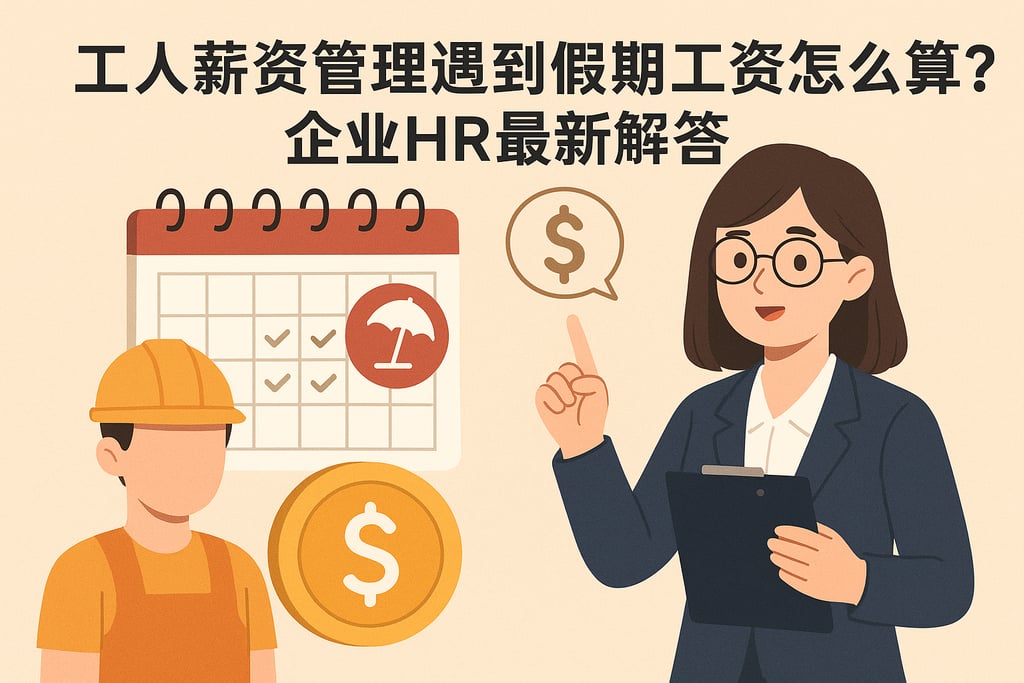 工人薪资管理遇到假期工资怎么算？企业HR最新解答