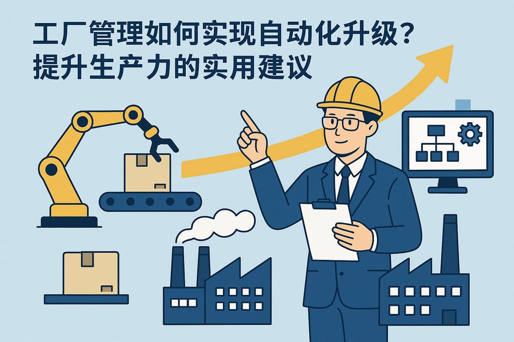 工厂管理如何实现自动化升级？提升生产力的实用建议