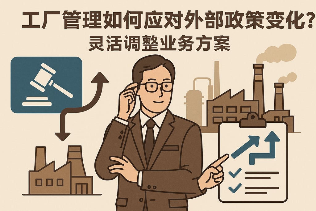 工厂管理如何应对外部政策变化？灵活调整业务方案