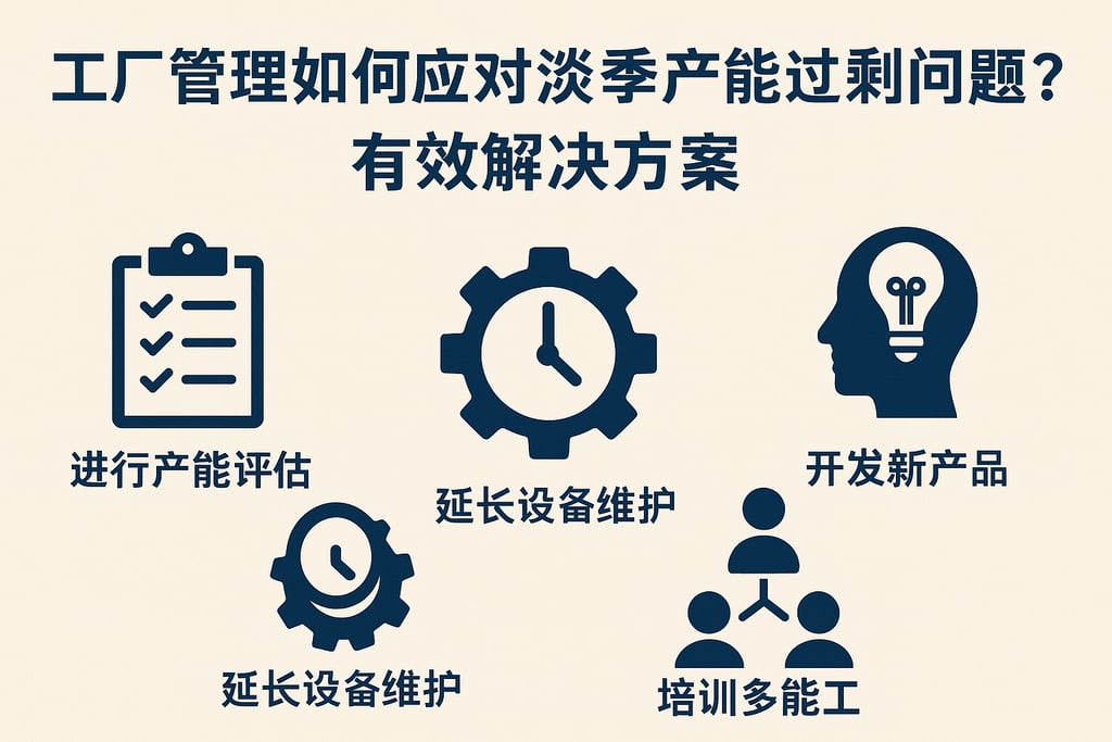 工厂管理如何应对淡季产能过剩问题？有效解决方案