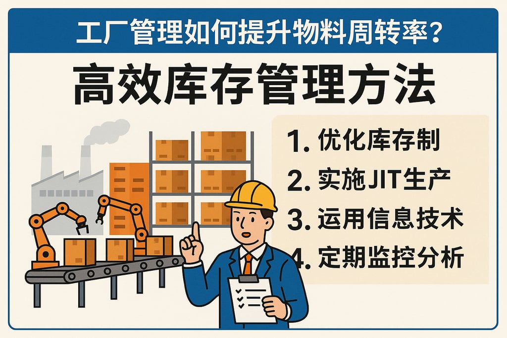 工厂管理如何提升物料周转率？高效库存管理方法