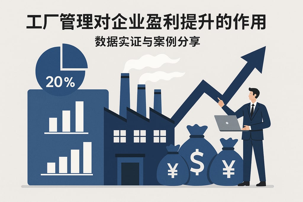 工厂管理对企业盈利提升的作用，数据实证与案例分享