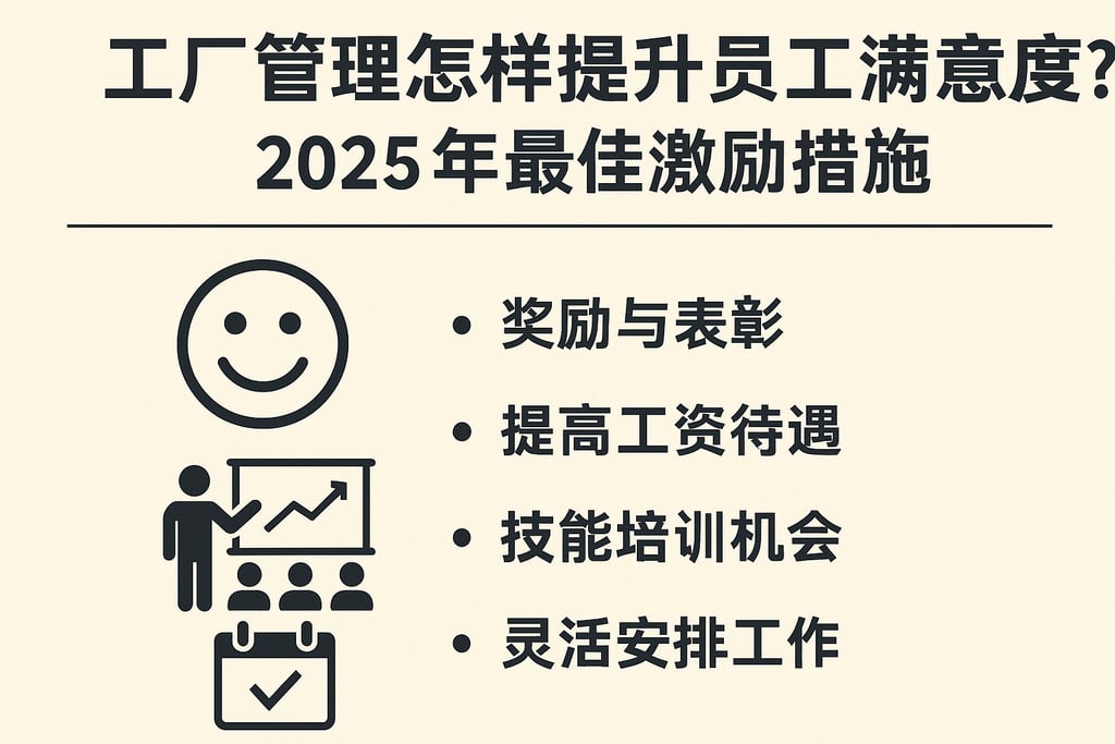工厂管理怎样提升员工满意度？2025年最佳激励措施