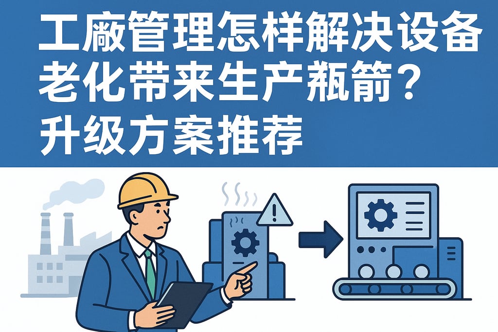 工厂管理怎样解决设备老化带来的生产瓶颈？升级方案推荐