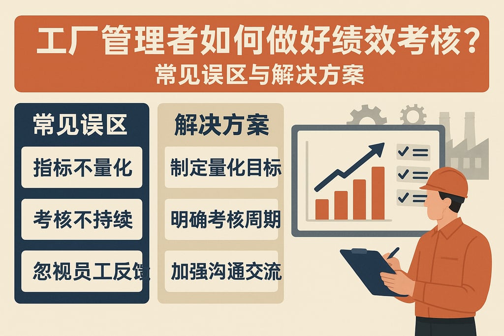 工厂管理者如何做好绩效考核？常见误区与解决方案