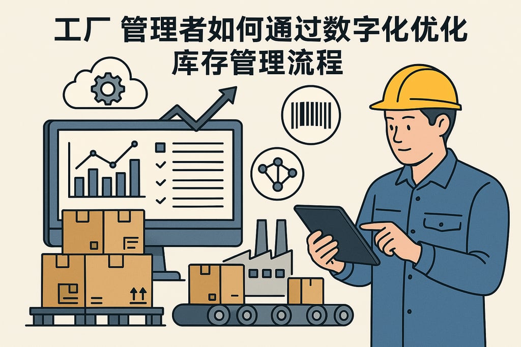 工厂管理者如何通过数字化优化库存管理流程