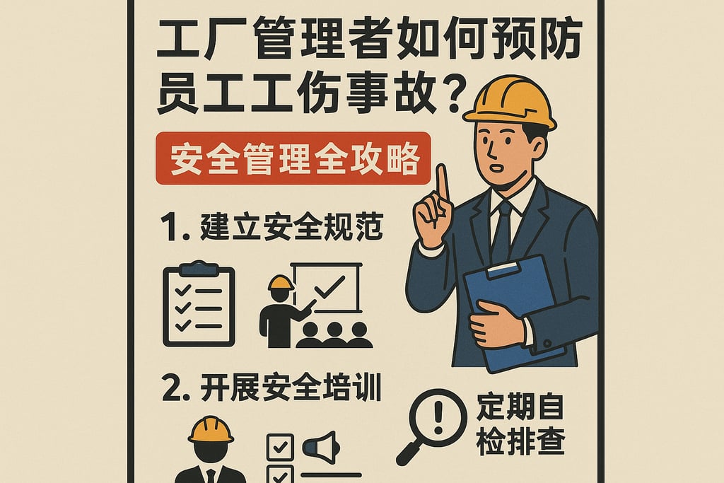 工厂管理者如何预防员工工伤事故？安全管理全攻略