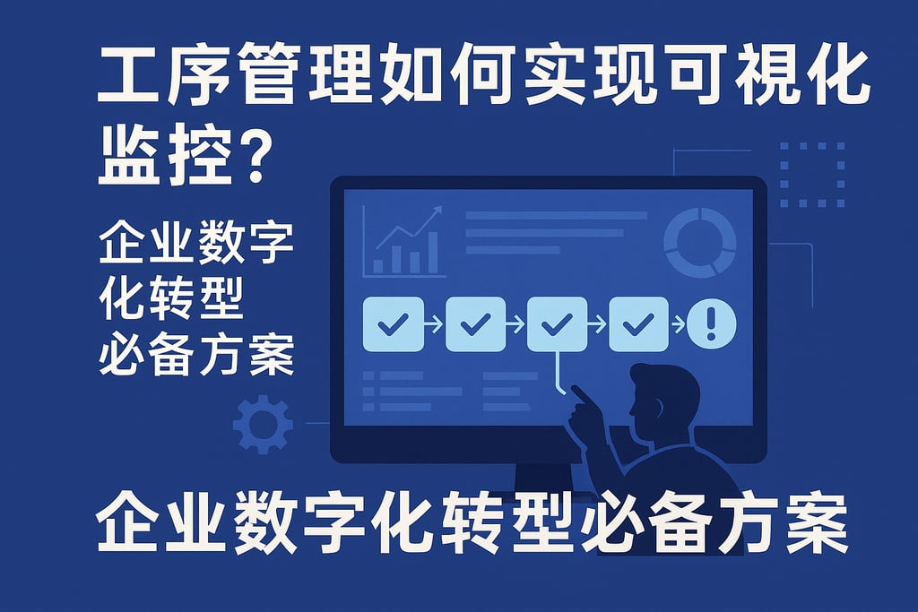 工序管理如何实现可视化监控？企业数字化转型必备方案