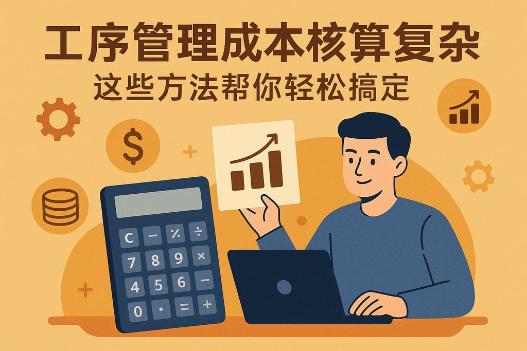 工序管理成本核算复杂，这些方法帮你轻松搞定