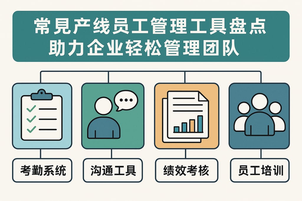 常见产线员工管理工具盘点，助力企业轻松管理团队